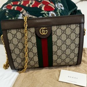 AUTHENTIC GUCCI OPHIDIA GG SMALL SHOULDER BAG 💯